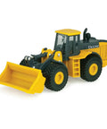 One Sixty Fourth Scale Wheel Loader Toy For Kids Realistic Articulated Loader With Free Rolling Wheels Front Bucket Lift Tilt And Lower