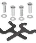 Heavy Duty Rear Bar Pin Flag Nut Kit To Swap Out Busted Shock Mounts On Your Ride Fits 1984 To 2001 Jeep Cherokee XJ includes bolts and washers.