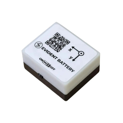 Wi-Fi Vibration And Motion Sensor With 6-Axis IMU Up To 6.66kHz, Accelerometer And Gyroscope, compact design, top view.