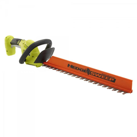 18V ONE Plus Cordless Hedge Trimmer, 22 Inch Dual Action Blades, Lightweight and Compact in side view