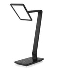 LED Desk Lamp With Large 7.4 Inch Panel Seamless Dimming Of Brightness And Color Temperature From 2700K To 6500K USB Charging Port Ideal