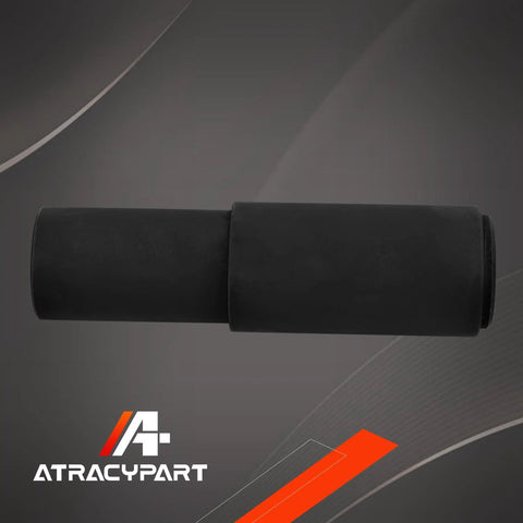 Side view of King Pin Bushing Driver, spiral heavy-duty tool in black alloy steel, 7x2x1.77 in.