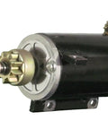 Outboard Marine Starter Replacement 12 Volt Direct Drive 9 Tooth Case 4.033 Inch Drop In Fit For 40 60 75 HP Engines Replaces OEM 384163