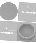 4 Pack Non Slip Washer Feet Pads With High Friction For Noise Reduction And Vibration Control Skid Mats, easy to clean, good materials