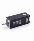 CSM UIM2852CA NEMA 11 integrated servo stepper motor with built-in encoder; black housing, front shaft