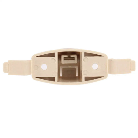 Pack Of 2 Beige Sun Visor Bracket Clips For BMW 323Ci 323i 325Ci 325i 325xi 328Ci 328i 330Ci 330i 330xi M3 1999-2006 Replacement Visor Mounts Direct Fit Replacement For Easy Install And OEM Style front view
