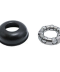 Four Pack Bicycle Rear Hub Cups Three Eighths Inch Ball Bearing Retainer For Mountain Road And Training Bikes Carbon Steel