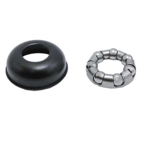 Four Pack Bicycle Rear Hub Cups Three Eighths Inch Ball Bearing Retainer For Mountain Road And Training Bikes Carbon Steel