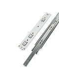 51 Inch Wide Three Section Heavy Duty Drawer Slide Rail Lockable Industrial Load Bearing 2 Piece Set Without Lock 38 Inch Rails 950mm