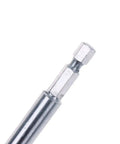 One Quarter Inch Hex Shank Pocket Hole Drill Bit With Depth Stop Collar For Manual Pocket Hole Jig System, close-up view.