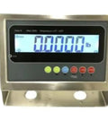 Heavy Duty Industrial Digital Pallet Scale display showing zero weight, designed for warehouses with precision measurement.