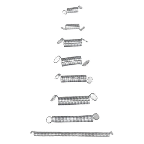 200Pcs Heavy Duty Spring Assortment Kit With Galvanized Steel Compression And Extension Springs For DIY Home Makeover Automotive Repairs Piano Fixes Toy Building Scissor Mechanisms And Door Hinges That You Need Right Now, assorted springs