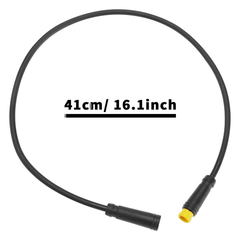 3 Pin Extension Cable For Bafang BBS BBSHD Ebike Systems Compatible With Rotation Handle Power Off Brake Handle Induction Cable And Gear Change Power Off Cable Abs Plastic Durable And Wear Resistant
