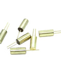 Foot Switch Ball Tilt Sensor Switches 10 Pack For Vibration And Angle Tilt Projects shown in metallic casing