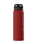 Dinosaur Lacrosse Water Bottle With Insulated Stainless Steel Double Wall Keeps Drinks Hot Or Cold Dishwasher Safe Sweet Gift For Coaches Moms Dads And Players