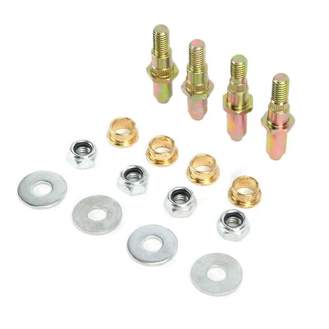 Fabater Chevy Door Hinge Pin Bushing Repair Kit For 1999-2007 Models Heavy Duty Iron Parts Set Restores Smooth Operation And Perfect Alignment For Trucks Suv: pins, bushings, nuts, washers