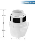 Indoor Dryer Vent Kit 3 In 1 With Lint Catcher Bucket Box For Electric Clothes Dryers No Hose Included with size dimensions