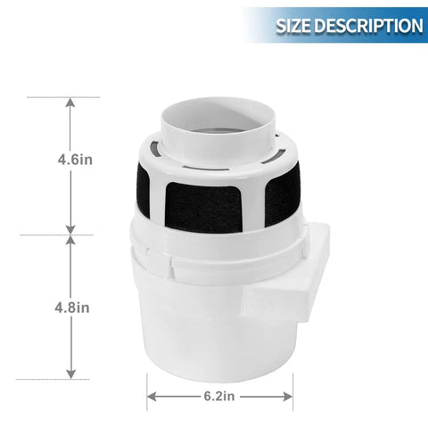 Indoor Dryer Vent Kit 3 In 1 With Lint Catcher Bucket Box For Electric Clothes Dryers No Hose Included with size dimensions