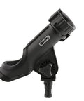 Scotty Power Lock Rod Holder 229-BK, black fishing rod holder; side view with locking knob