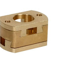 Upgrade Your 3D Printer With This Sick T8 Z-Axis Screw Hot Bed Oldham Coupling For Ender3 And Cr10 Models For Solid Print Quality, brass coupling