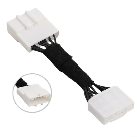 Direct Replacement Charging Port Module Wiring Harness For Tesla Model 3 And Model Y 2017 To 2023 close-up of wiring harness connector