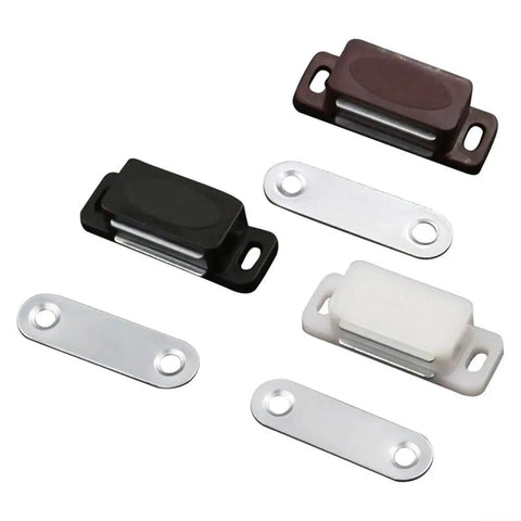 Heavy Duty Cabinet Magnetic Latch For Kitchen Cupboards And Wardrobe Doors, No Fuss Magnetic Door Catch Keeps Cabinets Closed, Durable ABS