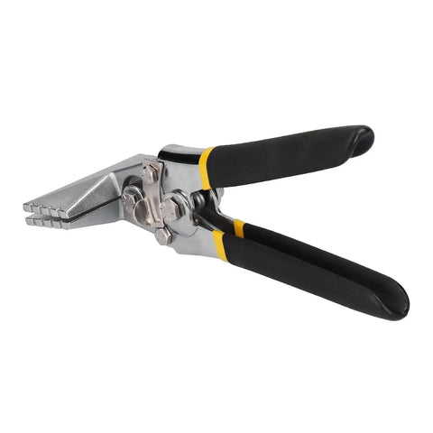 Pro Grade Sheet Metal Bending Pliers Hand Seamer 80mm with ergonomic handle for metal fabrication and straight bending