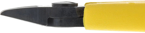 Close-up of Diagonal Cutting Nipper With Micro Bevel Edge 112.5 Millimeters Multi Color Handles, showing the cutting edge and grip.