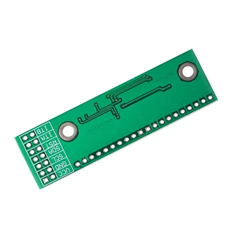 Expandable 16 Bit GPIO Board With I2C For Robotics And Smart Hardware, showing front circuit design and mounting holes