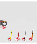 20V Cordless 2 In 1 Reciprocating Saw And Jigsaw With Tool Free Blade Swap displaying assorted blades for wood and steel cutting.