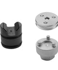 Beefed Up Steering Rack Repair Kit For BMW 1 Series Through 4 Series And X Line F20 F21 F25 F30 F31 F32 F33 F36 F48 Direct Fit OEM Replacement With 32 10 6 891 974 And 860702001, showing individual components.