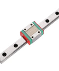 High Precision Miniature Rail Guide Kit With 350mm Rail And Slider For Miniature Linear Motion, Low Noise, Smooth Operation, Accuracy To 0.05mm, Steel GCr15 Or 45 Steel, Perfect For Hobby CNC Nerds And Tiny Projects. 350mm steel rail with slider