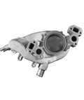 Heavy Duty Engine Water Pump With Heat Treated Shaft Assembly For GM Cars And Trucks, showing front view with multiple inlets and outlets.