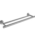 Sturdy Stainless Steel Towel Bar For The Bathroom No More Folding Towels Twenty Point Five Inch Total Length With Eighteen Inch Usable Bar