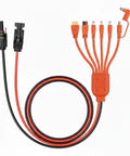 7in1 Solar Panel Connector Kit MC4 To DC 6.5x3.0mm 5.5x2.1mm 3.5x1.35mm DC8.0x2.0mm Anderson And XT60 Adapters