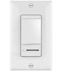 No Sweat Paddle Led Dimmer Switch For Single Pole Or Three Way Setup Bright White Faceplate No Neutral Wire Required Easy Standard House Wiring Boost Dimmable To 150W with smooth touch controls