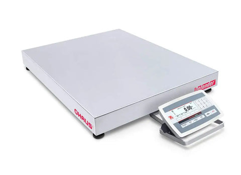 Kickass Low Profile Bench Scale With Square Stainless Base And Bright Digital Readout 250 X 0.01 Lb Precision showing sturdy design and clear display.