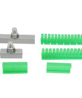 Slide Hammer Dent Removal Tool For Cars And Metal Surfaces, Paintless Dent Repair Kit with green lifters and metal components