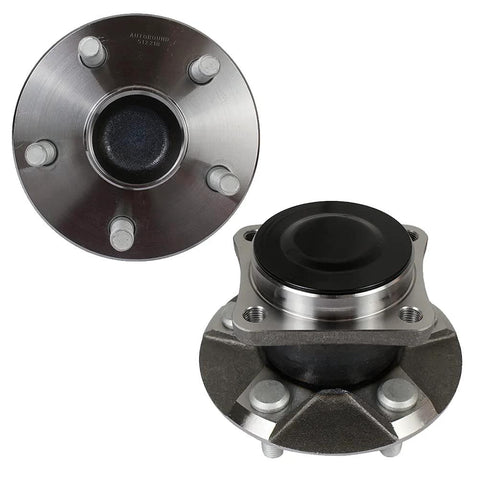 Two Pack Rear Wheel Bearing And Hub Assembly For 2003 2008 Toyota Corolla Matrix Pontiac Vibe Celica 2000 2005 5 Lug Non ABS FWD Direct Fit Replacement