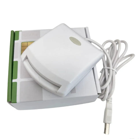 Contact EMV SIM eID USB CCID Smart IC Card Reader Writer Programmer Kit with 2 SLE4442 Cards and SDK for Pro Engineers