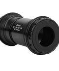 Alloy BB30 Bottom Bracket For 24x24mm Cranks Integrated 42mm Frame Shell, black finish, side view for road and mountain bikes.