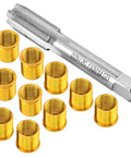 M14x1.25 Thread Repair Kit For Spark Plugs And Engine Threads Plus Tap 11 Piece Set Pro Grade Helicoil Set Easy DIY Fix