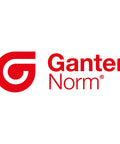 Ganter Norm logo in red text with stylized G graphic.