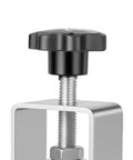 Close-up of the handle on the Dual Drive Wire Stripping Machine Small Manual Hand Crank Peeler for easy operation.