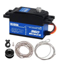 22Kg 360 Degree Digital Servo Winch With 25T Low Profile Spool For RC Crawlers And Boats Continuous Rotation