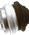 Premium Right Engine Mount For Mercedes Benz Rides, side view showing metal and rubber construction for vibration dampening.