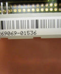 Serial number close-up on Single Slave Interface Circuit Board DBS03.1-FW FWC-DBS3.1-CI1-02VRS-NN, industrial module spare part