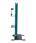 Side view of Must Have Wheel Truing Stand For 27.5 To 29 Inch Wheels, Heavy Duty High Carbon Steel Repair Tool.