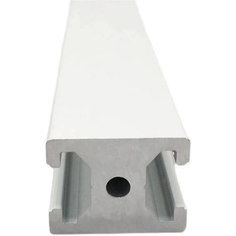 Close-up of a Two Pack 1520 Aluminum CNC Profile Linear Rail Extrusion Frame end showing durability and lightweight design.