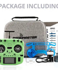 Boxer Crush EdgeTX Firmware 2.4G 16CH Radio Controller With ExpressLRS ELRS Module And AG01 Hall Gimbals CNC Aluminum Build package